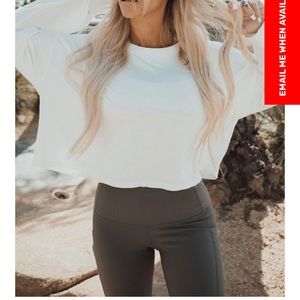 Salty Honey White Comfort Throwover XXL